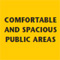 Comfortable and Spacious Public Areas