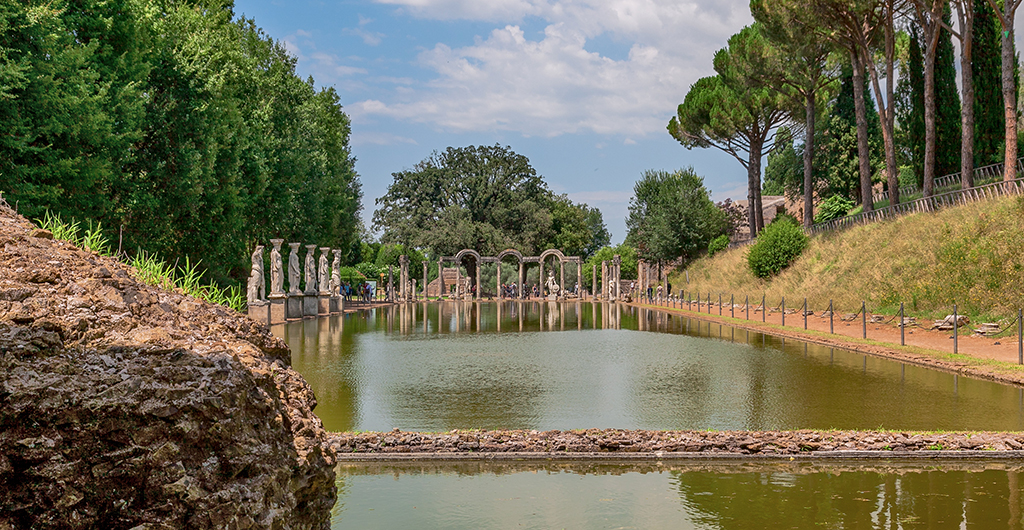 Hadrian's villa in Tivoli
