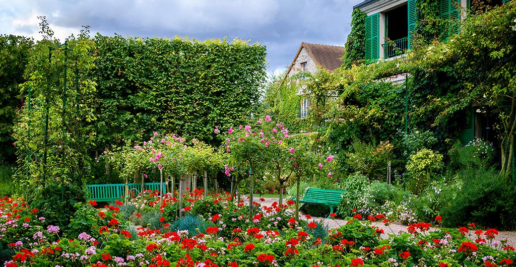 Monet's Gardens and House at Giverny, Normandy, France
