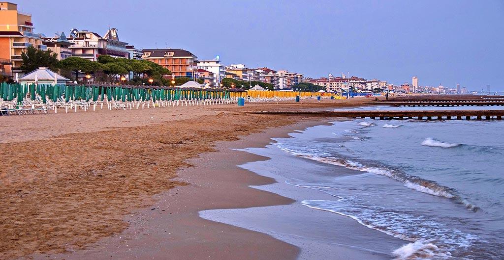 Lido di Jesolo, Adriatic sea, Italy, venetian Riviera