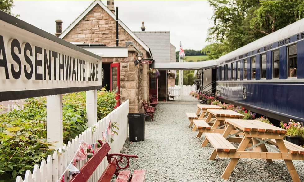 Bassenthwaite Lake Station & train