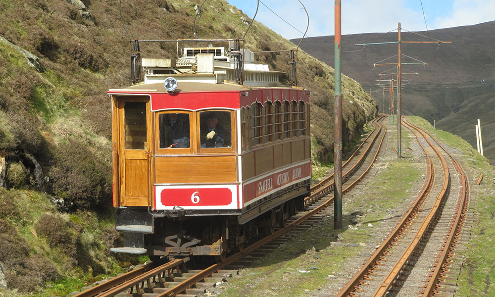 Snaefell Mountain Railway isle of man