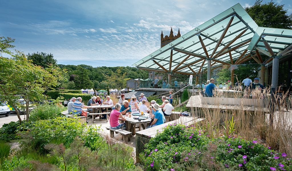 Buckfast Abbey Garden Terrace
