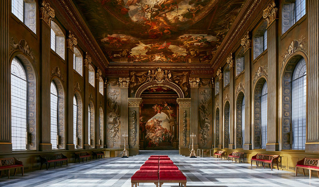 Painted Hall Old Royal Naval College Credit James Brittain
