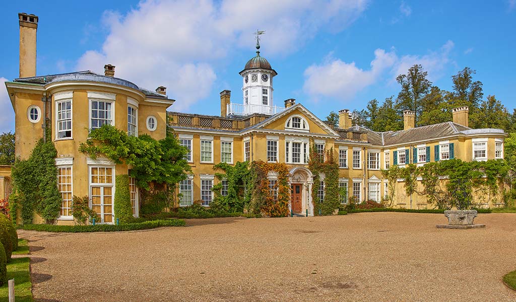 The East front of Polesden Lacey, Surrey