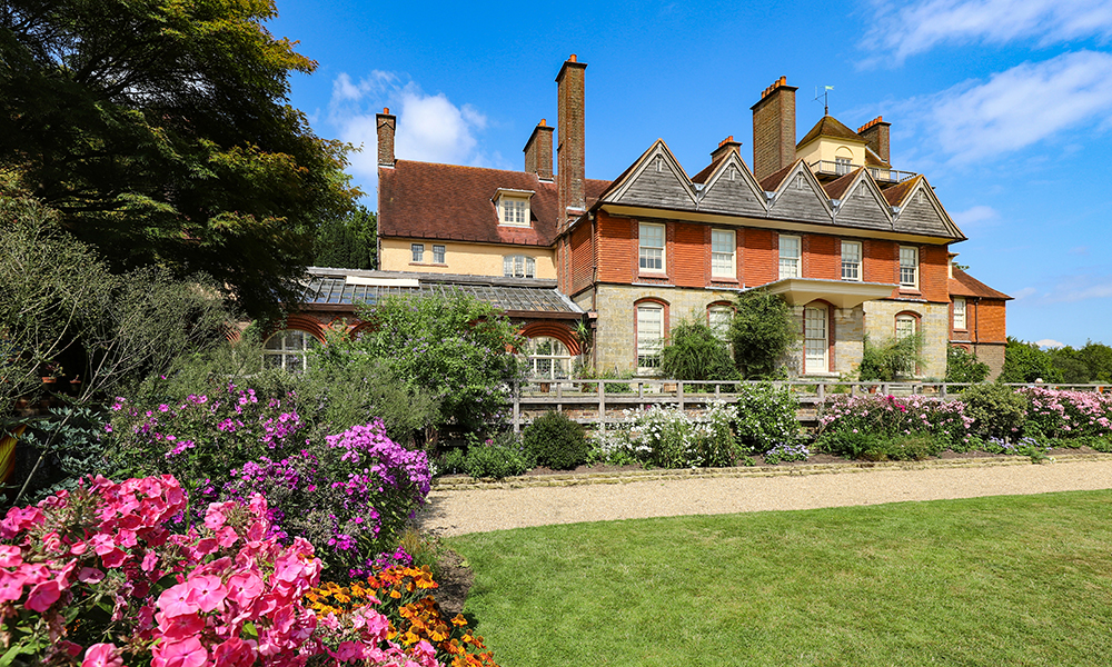 View of the house at Standen, West Sussex