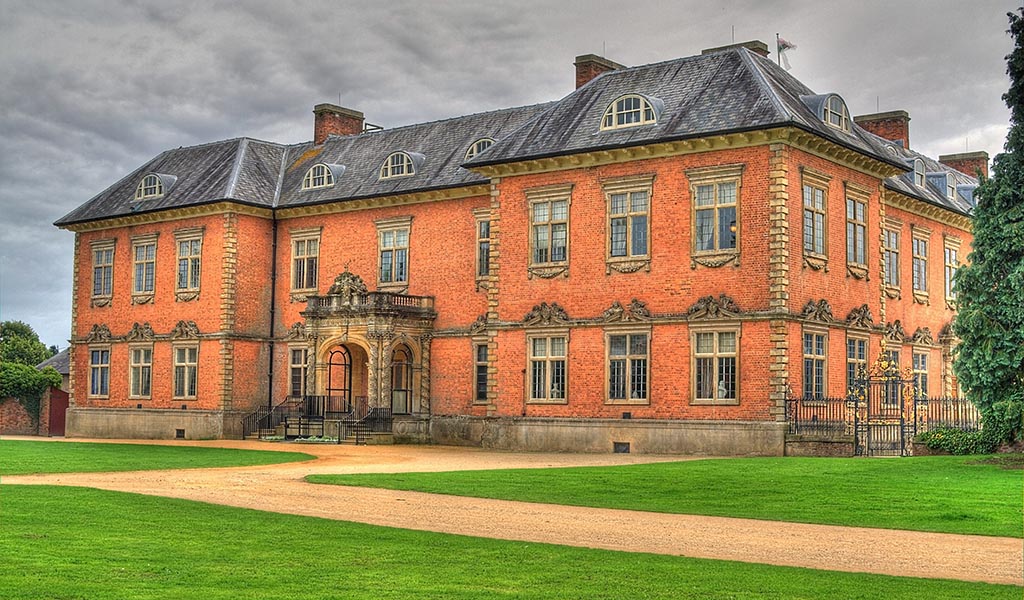 image of the seventeenth century stately home tredegar house is a first class example of a red brick mansion